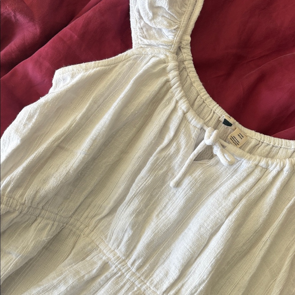 Roxy White Boho Top